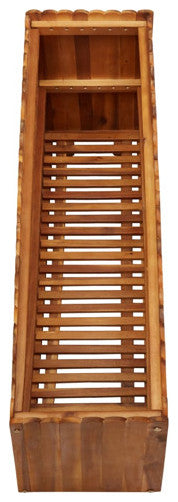 vidaXL Raised Garden Bed Raised Flower Bed Raised Garden Box Solid Acacia Wood