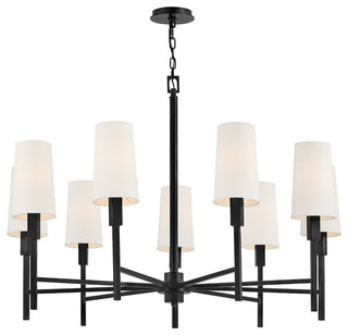 Hinkley Fenwick Large Chandelier, Black
