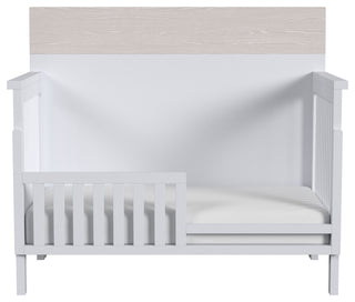 Rowan 56"W Wood Convertible Crib, Ash Linen