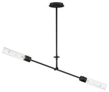 Maxim 26372CL Equilibrium 2 Light 42"W Multi Light Pendant - Black