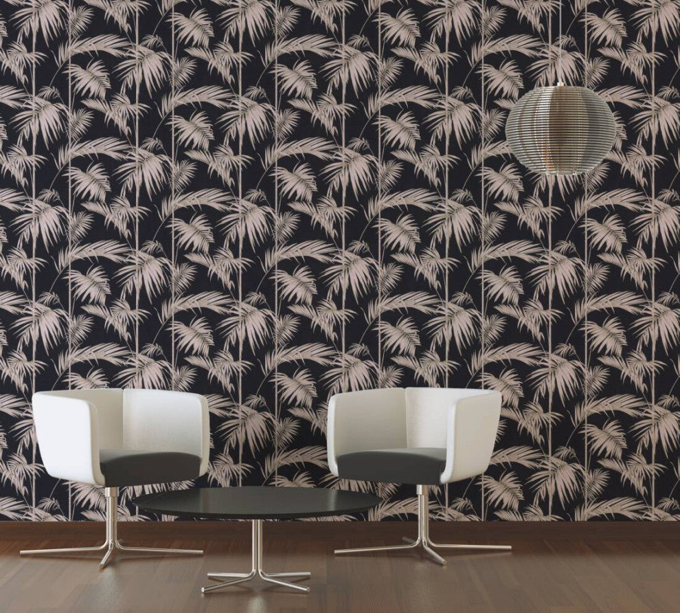 Textured Wallpaper Baroque Floral Image Jungle Modern, 369191