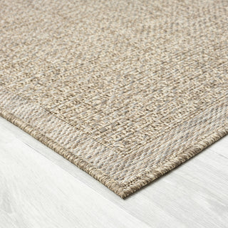 Paolo Modern Solid Brown Indoor Outdoor Area Rug, 2' x 3'