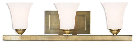 Ridgedale Bath Light, Antique Brass, Antique Brass