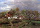 Heinrich Hartung In The Orchard, 18"x27" Gallery Wrapped Canvas Print