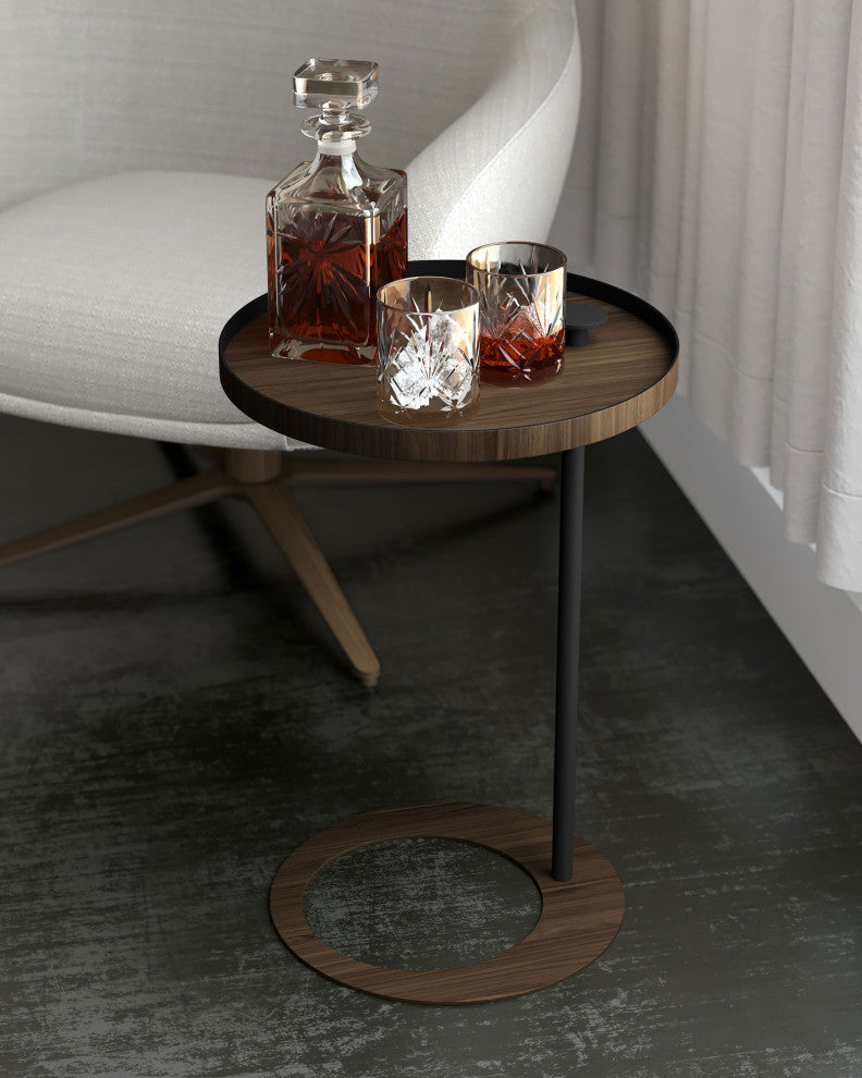 Horatio Side Table, Walnut