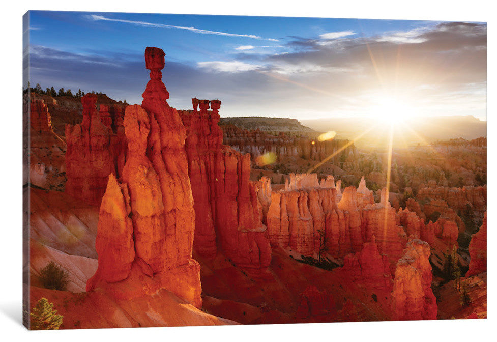 "Thor's Hammer, Bryce Canyon, Utah" Gallery Wrapped Canvas Art Print, 26x18x1.5