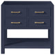 Avanity Brooks 30" Bath Vanity Only, Navy Blue