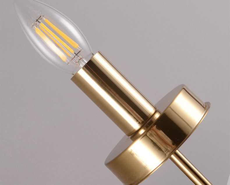 Modern Wall Lamp in European Style for Living Room, Bedroom, Cognac