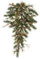 Vickerman Mixed Country Christmas Teardrop 50 Clear, 36"