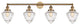 INNOVATIONS 215-BB-G664-7-LED 4-Light Bath Vanity Light Brushed Brass