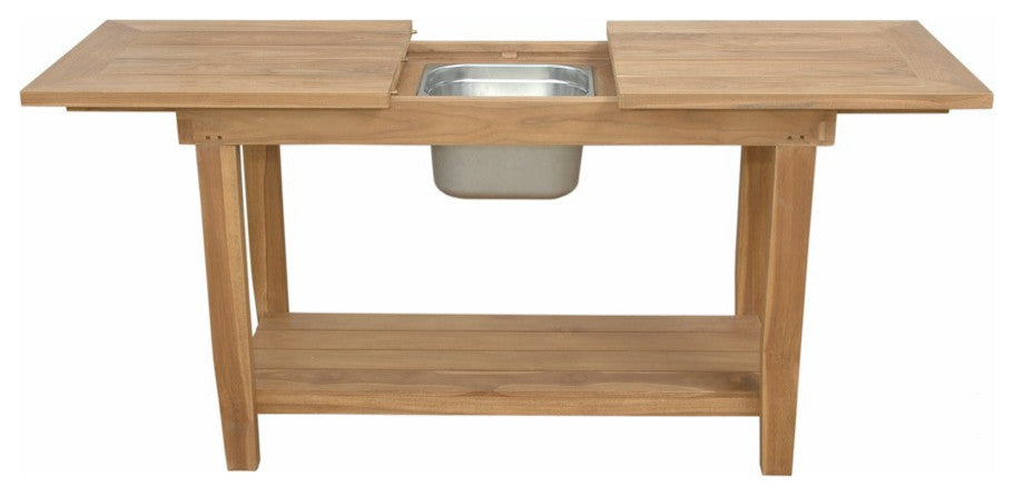 Nautilus Console Table w/ SS Container