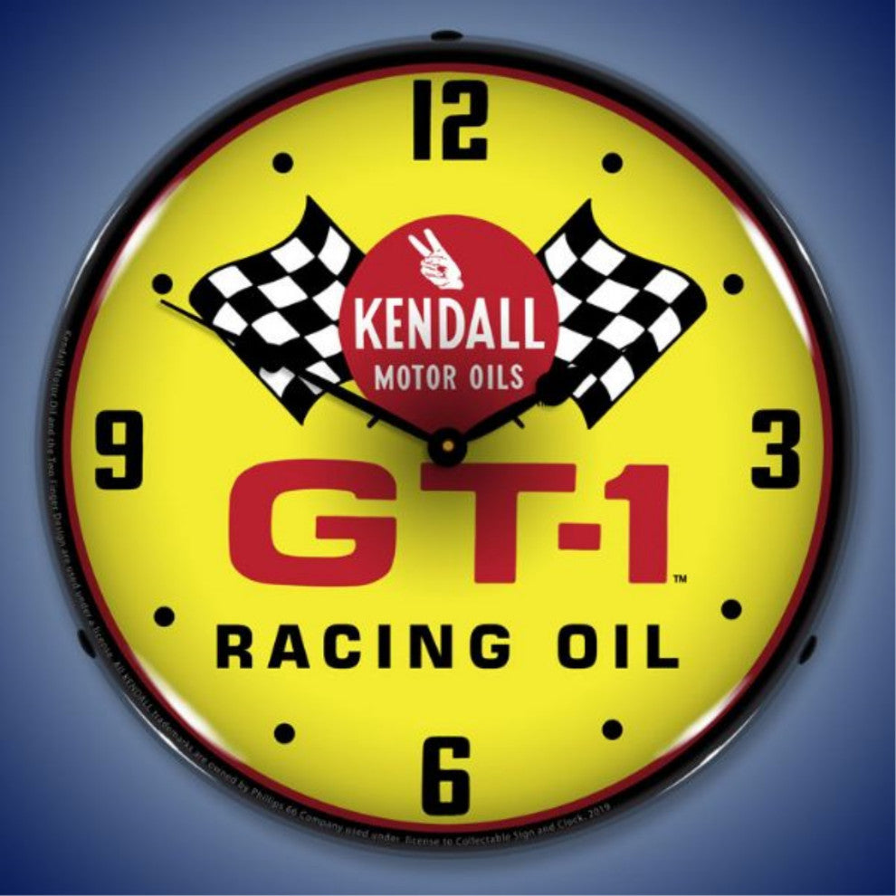 PH661902880 Kendall GT-1 Racing Oil Clock