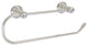 Carolina Crystal Wall Mounted Paper Towel Holder, Satin Nickel