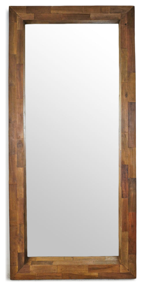 Large Mod Salvage Full Length Mirror