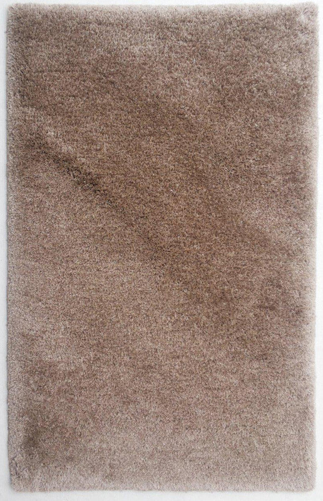 Osim Contemporary Area Rug, Tan, 9'x13'