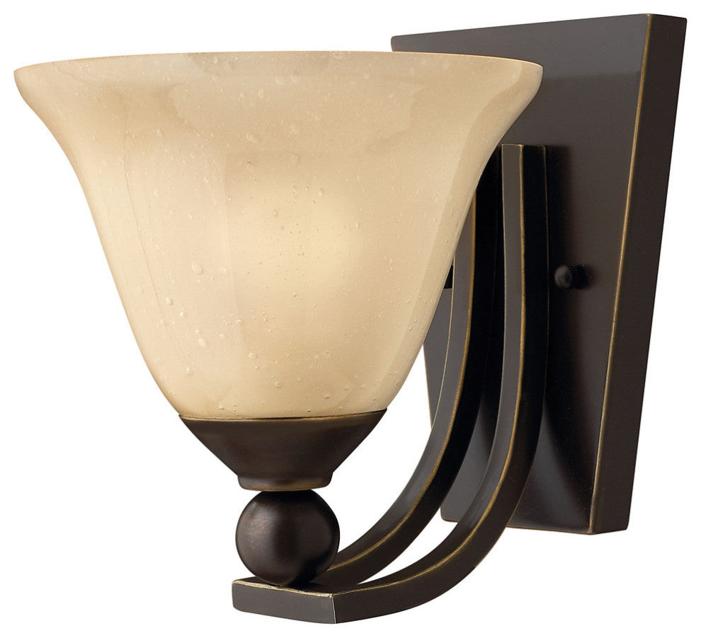 Hinkley Bolla Sconce Single Light Sconce, Olde Bronze