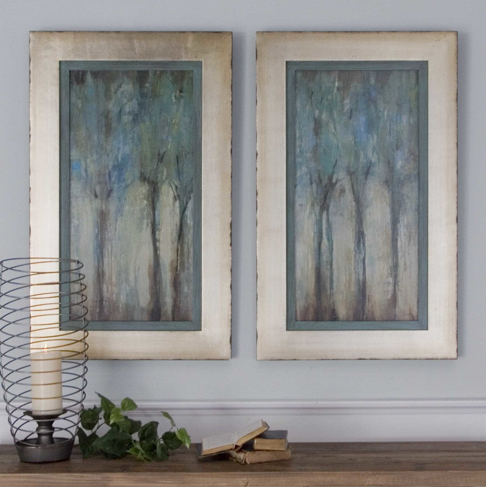 Uttermost Whispering Wind Framed Wall Art, Set of 2