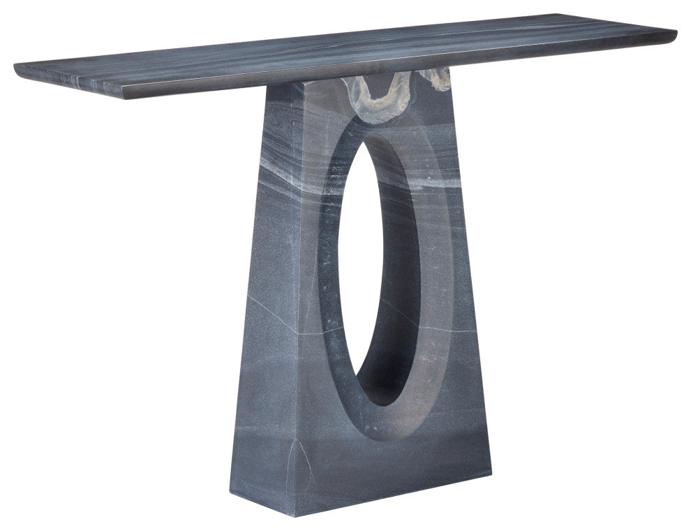 Demi Black Console Table