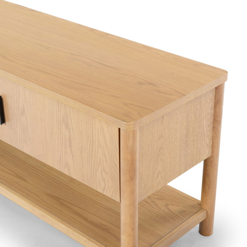 Safavieh Couture Jaylessa Wood 3 Door Tv Stand, Natural