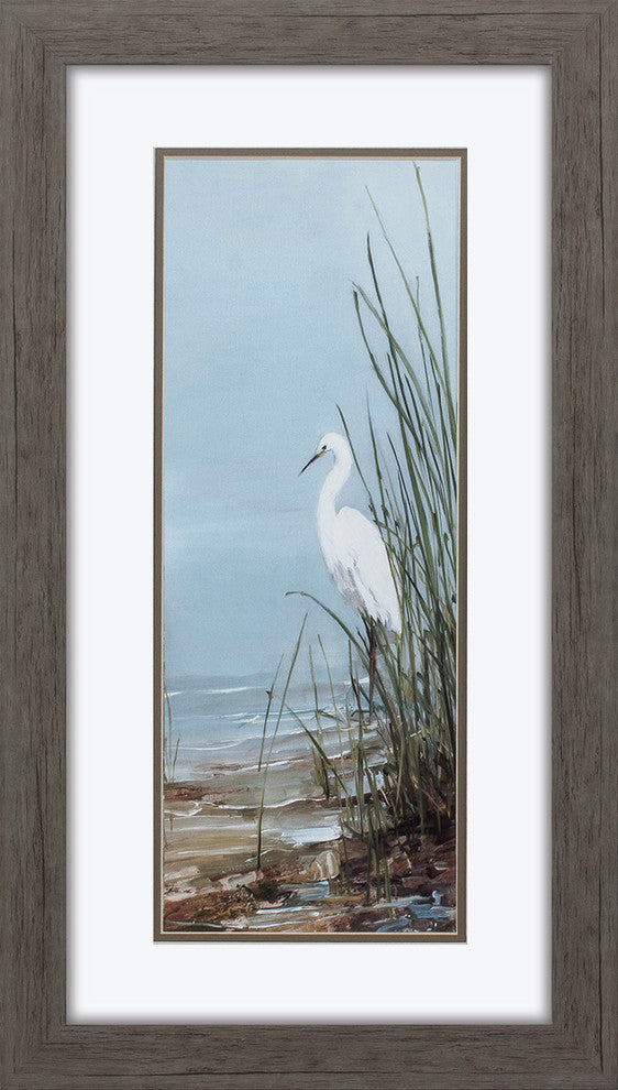 Island Egret Wall Art, 2-Piece Set