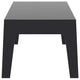 Compamia Box Outdoor Coffee Table, Black