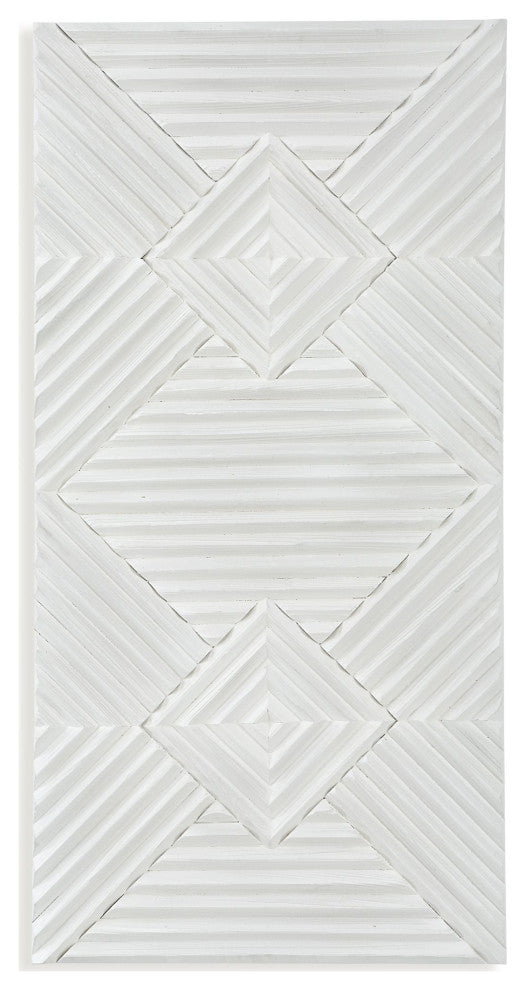 Uttermost Nexus Wood Geometric Wall Decor