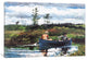 "The Blue Boat 1892" by Winslow Homer, Canvas Print, 40x26"