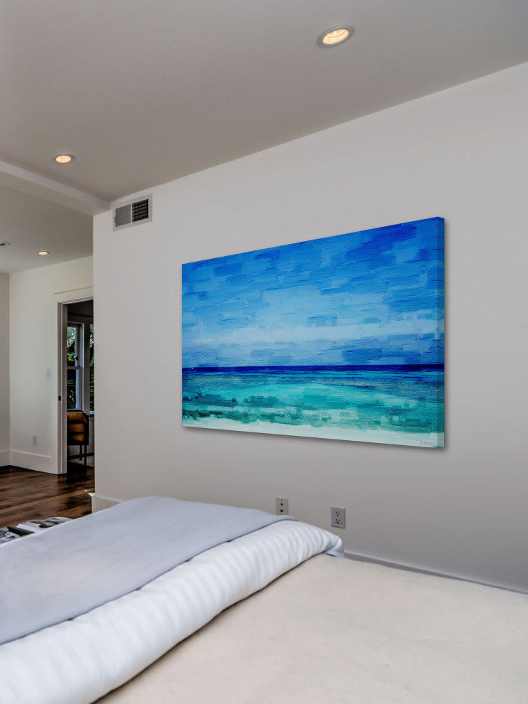 "Cromer" Print on Canvas, 45"x30"