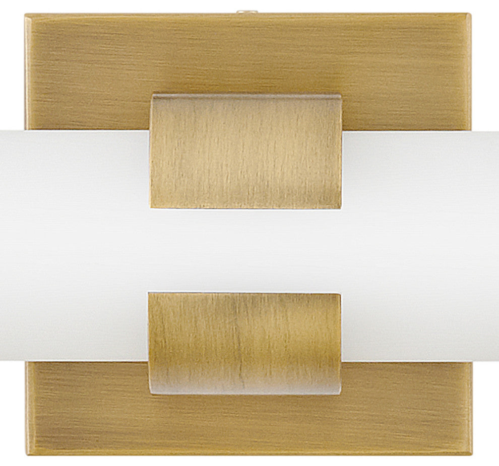 Hinkley Aiden 22.75" Medium Integrated LED Bath Vanity Bar, Lacquered Brass