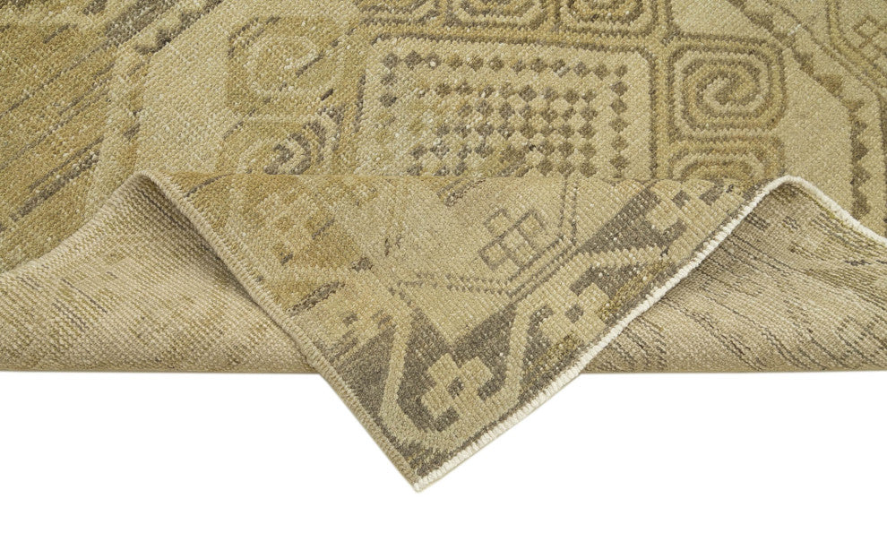 Rug N Carpet - Handwoven Oriental 3' 5'' x 9' 7'' Low Pile  Wool Rug