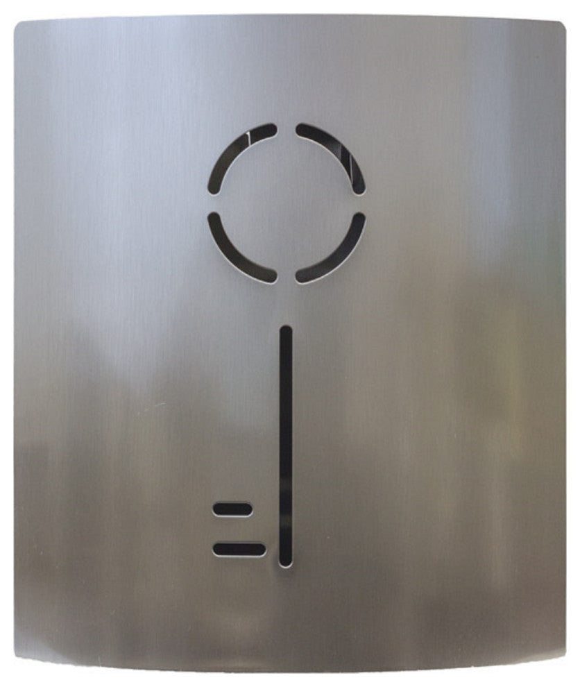 Wall Mounted Key Keeper, Stainless Steel