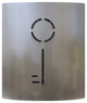 Wall Mounted Key Keeper, Stainless Steel