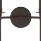Elight 2 Light Dark Bronze Wall Mount