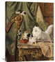 "A Musical Interlude" Stretched Canvas Giclee by Henriette Ronner-Knip, 24"x30"