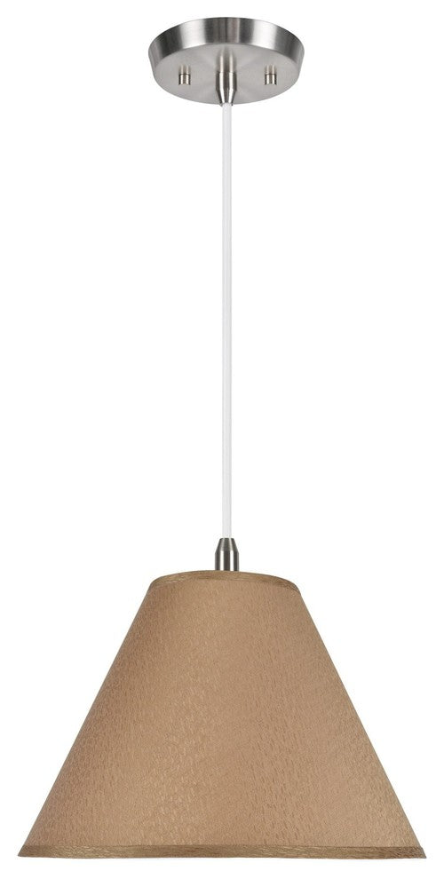 72266, 2-Light Hanging Pendant Ceiling Light, Khaki