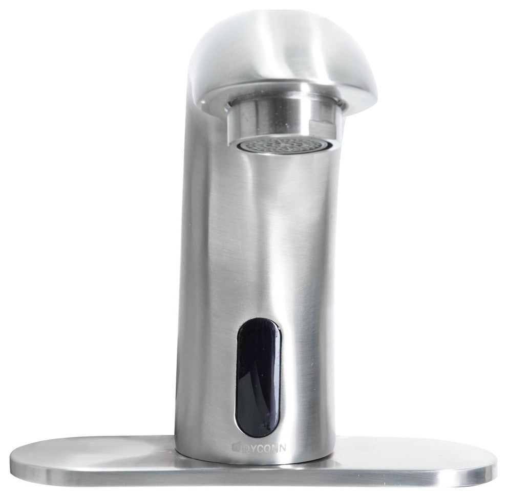 Hands / Touch Free Motion Sensor Brushed Nickel Bathroom Faucet