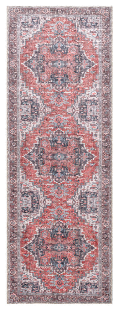 Vera Collection Multi 10' x 13' Rectangle Residential Indoor Area Rug