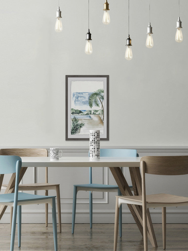 "The Ultimate View" Framed Painting Print, 12"x18"