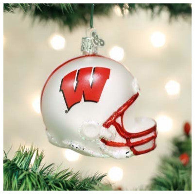 Old World Christmas Ornaments University of Wisconsin Badgers Glass Blown Orname