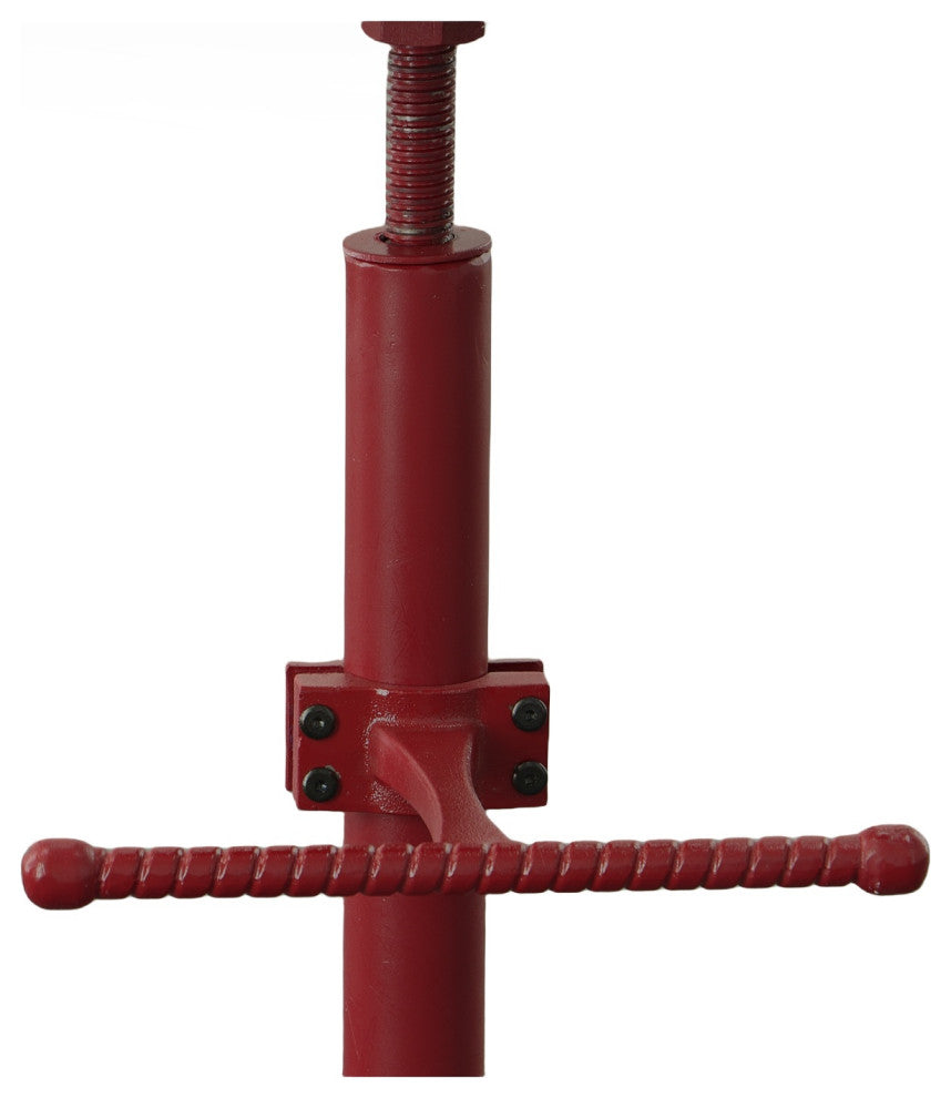 Adjustable Tractor Seat Stool, Red