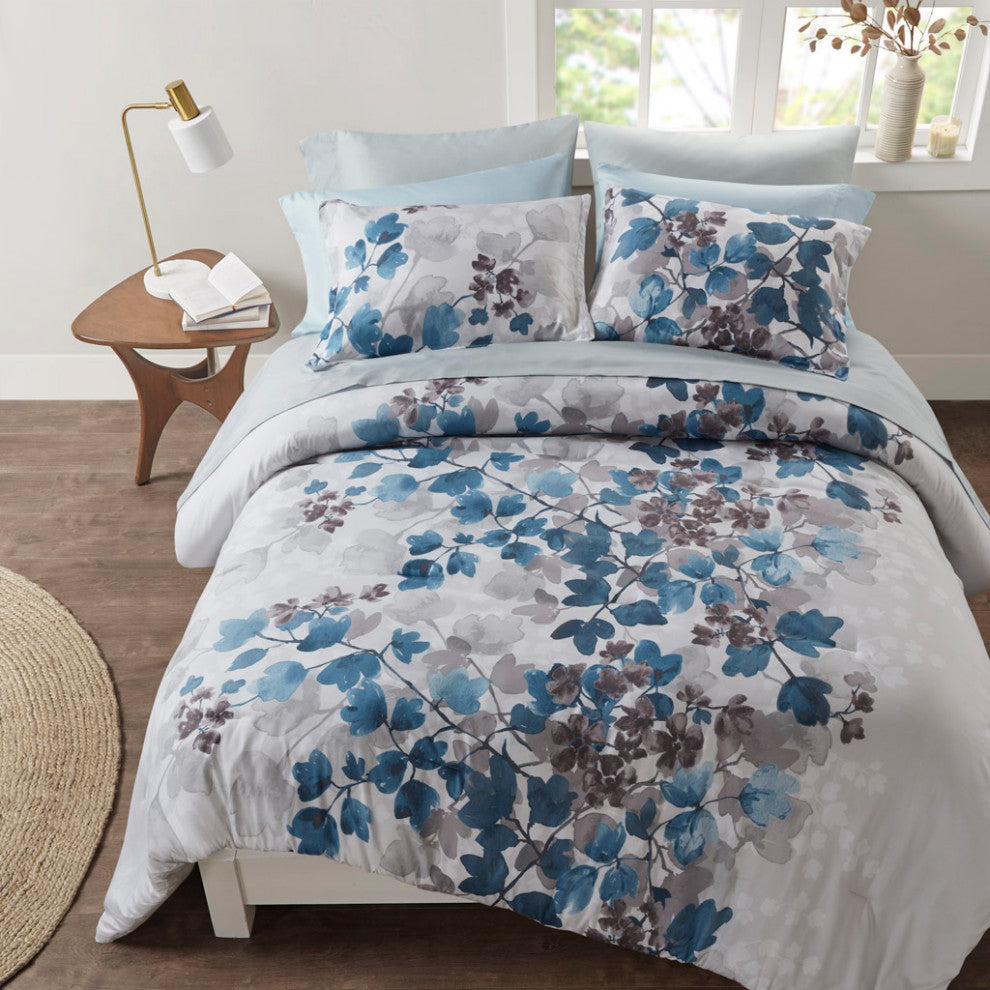 Madison Park Essentials Alexis Comforter Set With Bed Sheets