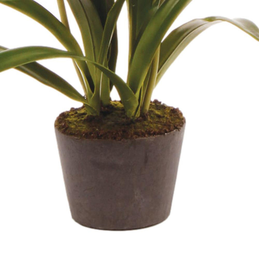 Luxe White Agapanthus Faux Floral Artificial Plant 23 in Drop In Flowers