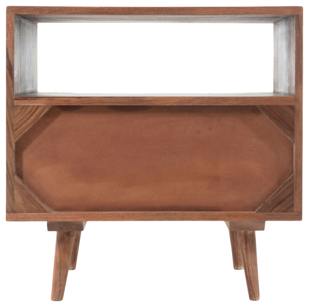 O2 Nightstand Brown