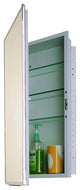Accessible Series Medicine Cabinet, 16"x30", Recessed Mounted