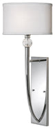 Uttermost 22493 Vanalen 1 Light Chrome Wall Sconce