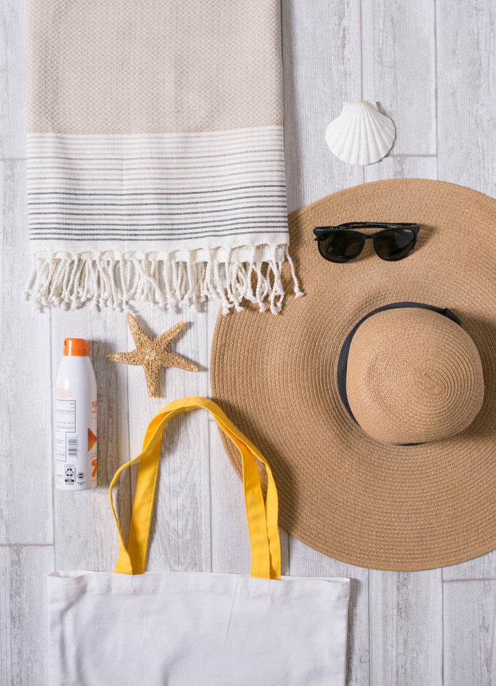 Taupe Fouta Towel