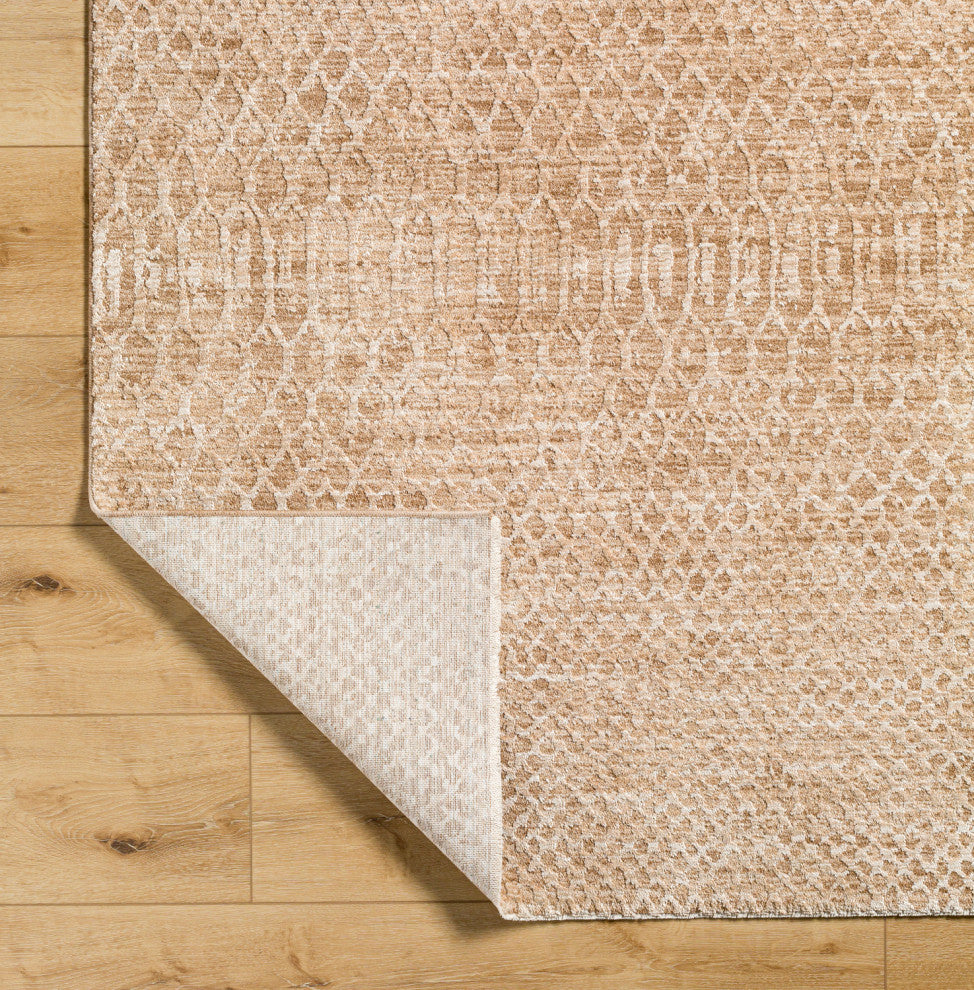 Surya Masterpiece MPC-2302 Machine Woven Area Rug, Beige, 7'10" x 10'2"