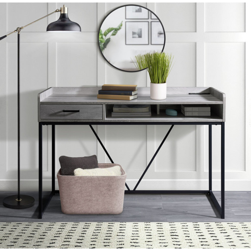 Picket House Peyton Desk, Gray