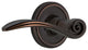 Classic Rose With Swan Lever, Timeless Bronze, Left-Handed