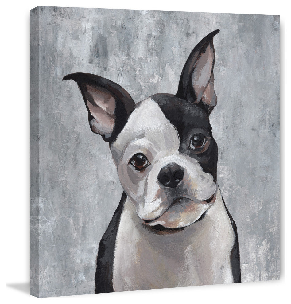 "Curious Ulysses" Painting Print on Wrapped Canvas, 32x32